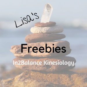 In2Balance Kinesiology freebies downloads